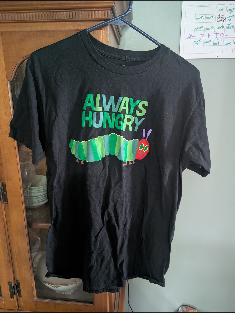 Always Hungry Kids Graphic T-Shirt - Black